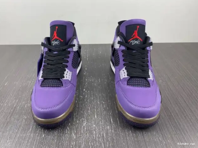 (FRIENDS SCOTT 4 TRAVIS LN4 RETRO JORDAN PURPLE FAMILY) AND 766296 0514